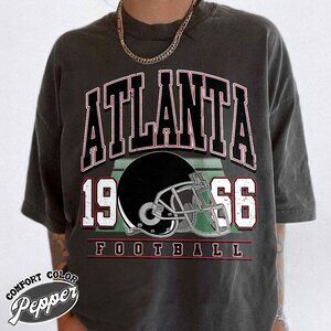 Atlanta Football Retro Design Comfort Colors T-Shirt 159
